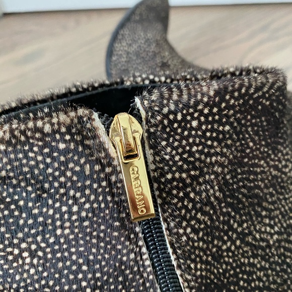Leopard Leather Boots